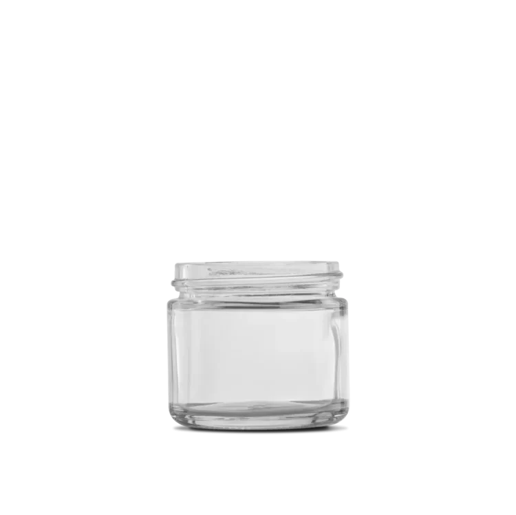 Tarro de vidrio transparente 60ml